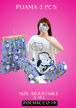 PIJAMAS KAWAII- Pajamas kawaii- (3 pcs Pijama ) (S-M-L) adjustable size1 Pijama $10 / buy 3 price is $8 per each Pijama - Adjustable size ( S- M-L)