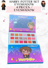 HARRY POTTER EYESHADOW / Set 4 palette