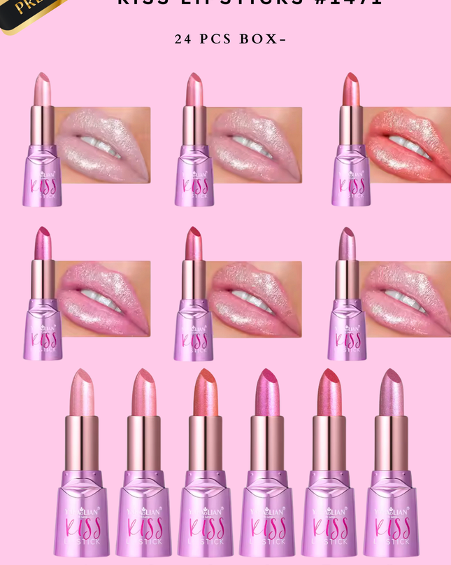 KISS LIPSTICK - 24 pcs  (PREMIUM BRAND) - #1471
