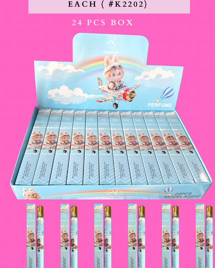 PERFUME LABUBU 35 ML PER EACH ( # K2202) 24 PCS BOX