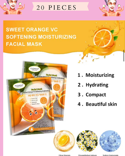 FACE MASK SET - 20 pieces set