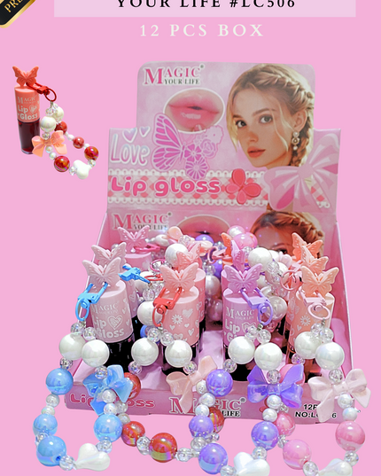 KEYCHAIN LIP TINT MAGIC YOUR LIFE #LC506 (12 PCS BOX)