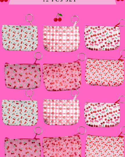 COIN BAG CHERY - 12 PCS SET