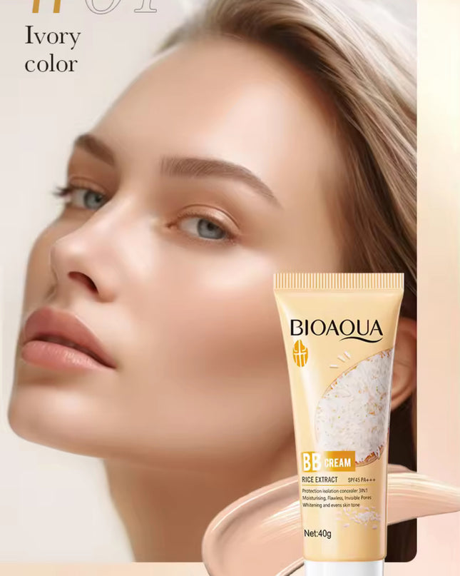 BB CREAM - RICE  -(SET 2 PCS)- SPF 45+