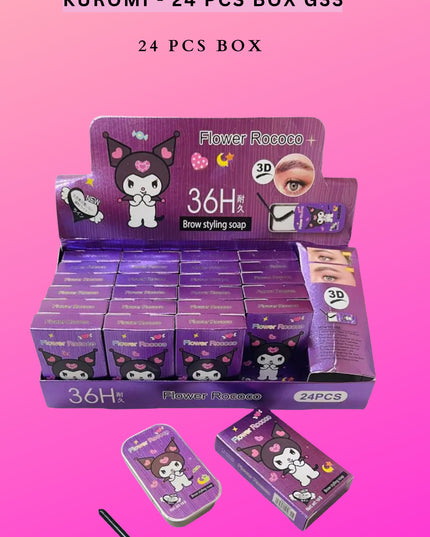 BROW STYLING SOAP- KUROMI - 24 pcs box