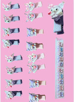 Hair Clip  -10 Pairs - cartoon