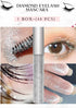 DIAMOND EYELASH MASCARA- 48 pcs - silver color