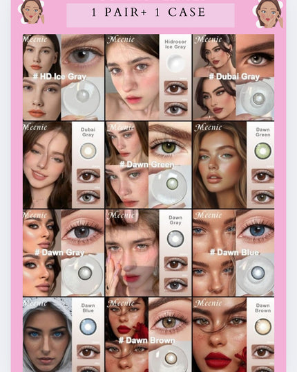 CONTACT LENSES - 1 piece $8 - buy 6 pcs $4 per box