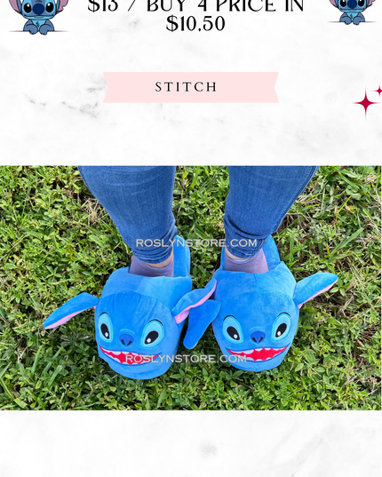 Slippers cartoons  - 1 pair read description for size