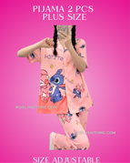 Stitcht pink plus size #23