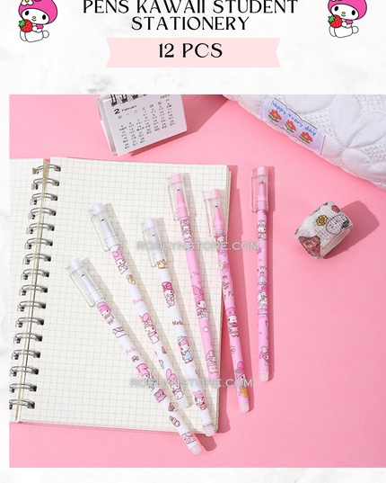 My Melody -ERASABLE PENS  -12 pcs in a box