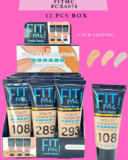 FITME FOUNDATION ( #CX6078 ) - 12 PCS BOX