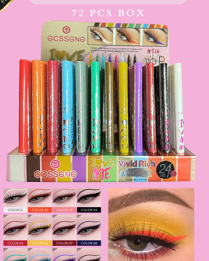 ECSSGNG LIP LINER COLORS 24 HOURS # Y119 - (72 PCS BOX)