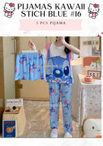 PIJAMAS KAWAII- Pajamas- (3 pcs Pijama ) 1 Pijama $10 / buy 3 price is $8 per each Pijama - Adjustable size ( S- M-L)