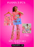 PIJAMAS KAWAII- Pajamas kawaii- (3 pcs Pijama ) (S-M-L) adjustable size1 Pijama $10 / buy 3 price is $8 per each Pijama - Adjustable size ( S- M-L)