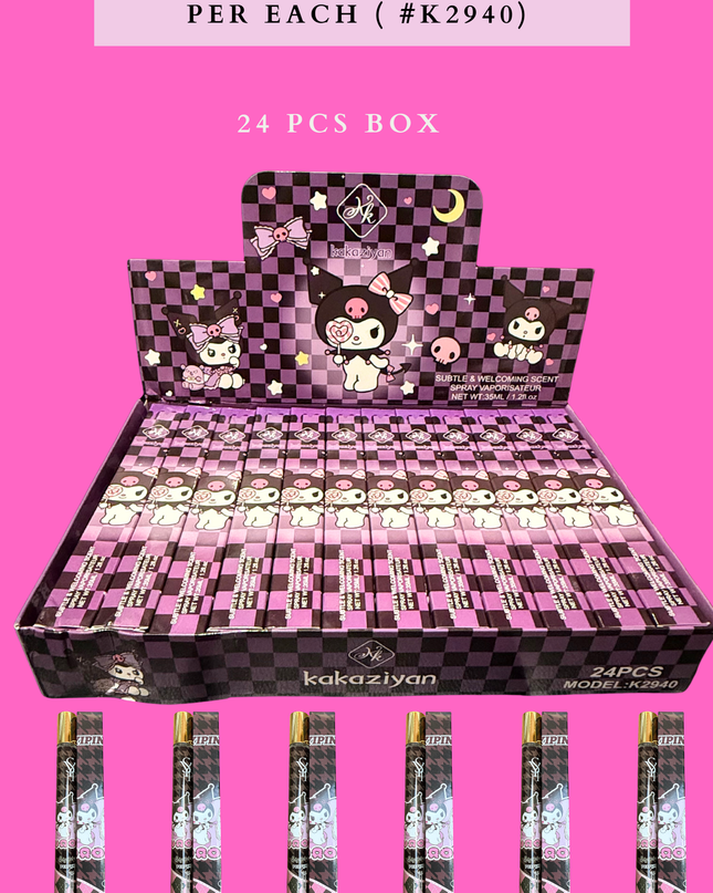 PERFUME KUKU BLACK 35 ML PER EACH ( #K2940) 24 PCS BOX