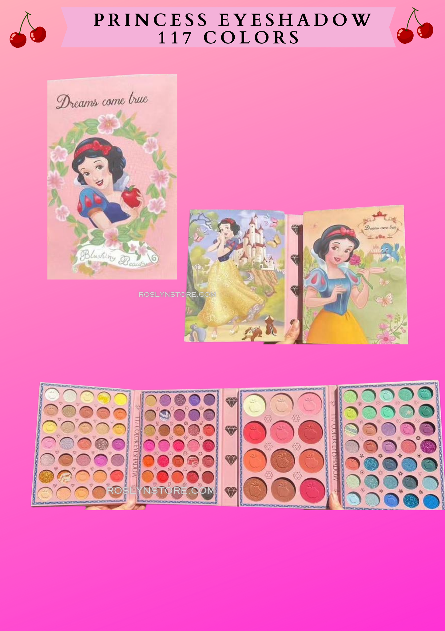 PRINCESS EYESHADOW 117 COLORS- (#169)
