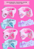 HEADBAND FRIENDS BOW STYLE- 12 PCS SET