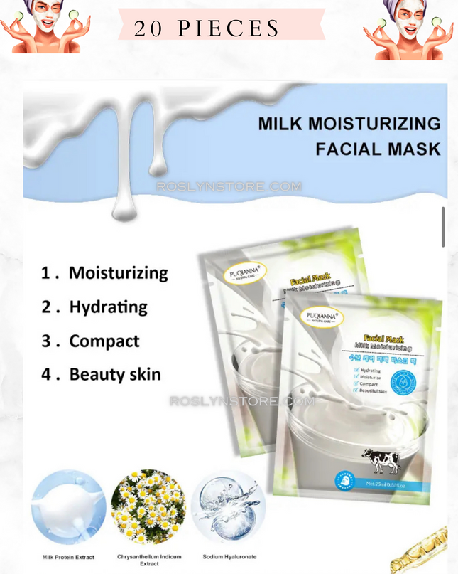 FACE MASK SET - 20 pieces