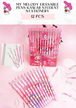 My Melody -ERASABLE PENS  -12 pcs in a box