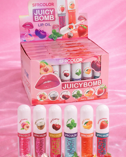 JUICI BOMB lipgloss BOX 36 pcs  #5862( 6 cases 6 per each )