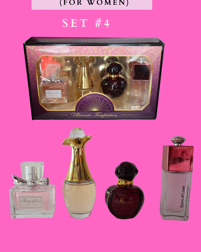 SET PERRUME 4 PCS (FOR WOMEN) SET #4
