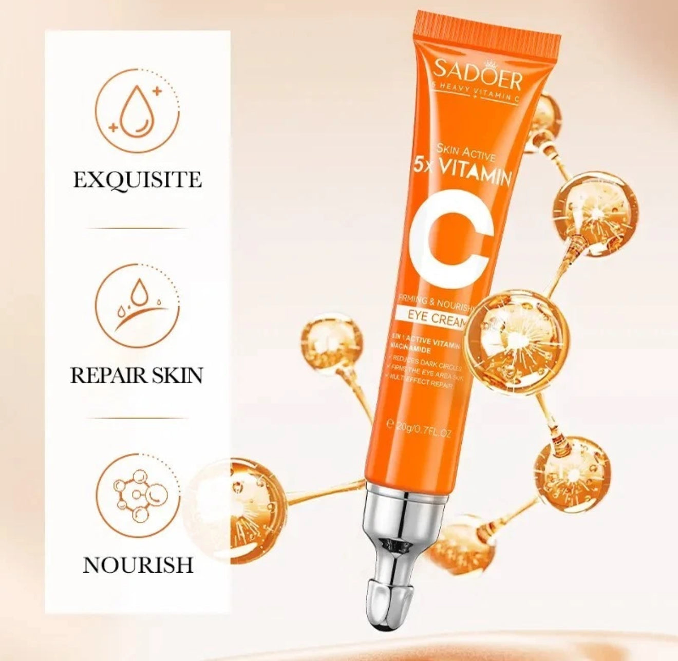 SADOER - face cream & eye cream ( set 2 pcs)