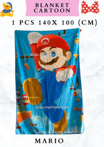 BLANKET CARTOON 1 PCS 140X 100 (CM)