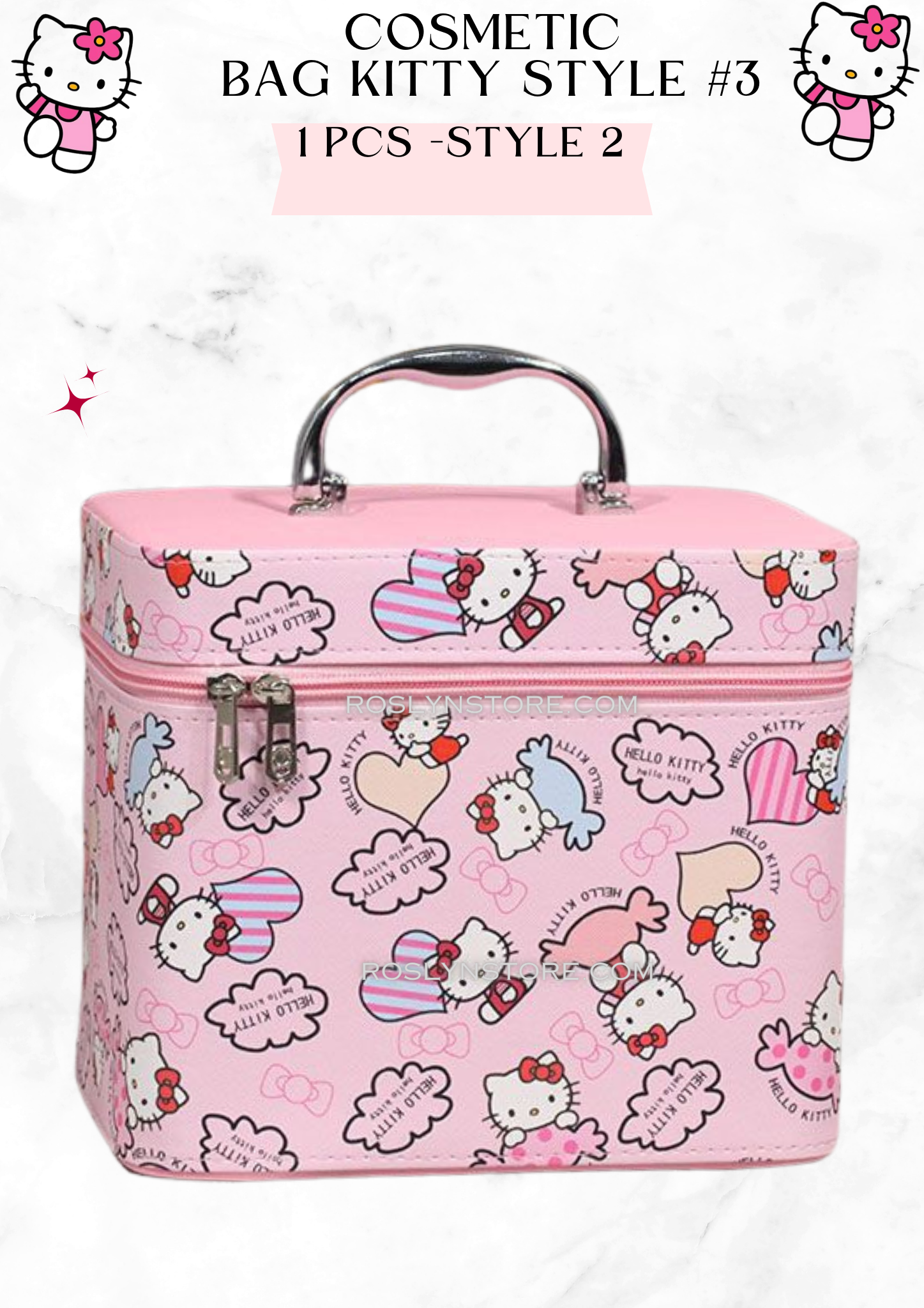 Cosmetic Bag - hello kitty - 1 pcs - style 3