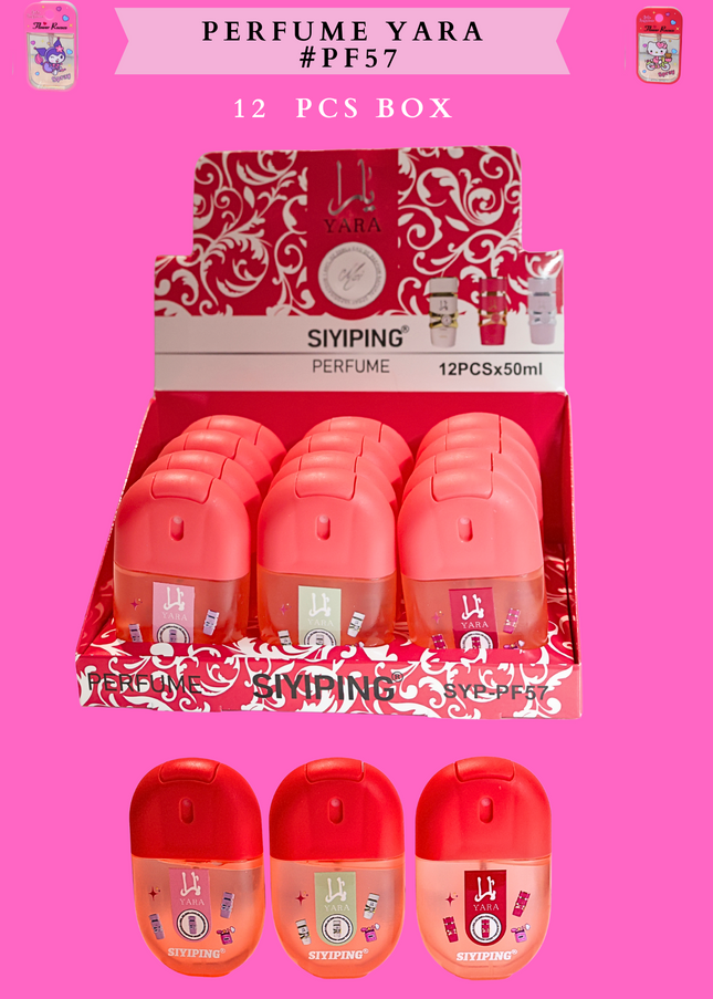 PERFUME YARA #PF57 - 12 PCS BOX ( 50 ml)