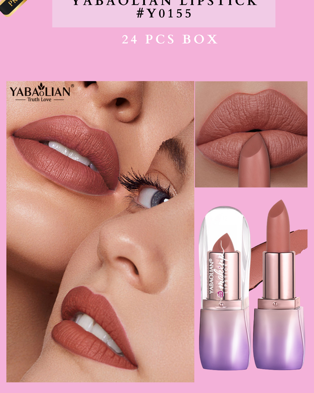 YABAOLIAN LIPSTICK #Y 0155 (24 PCS BOX)