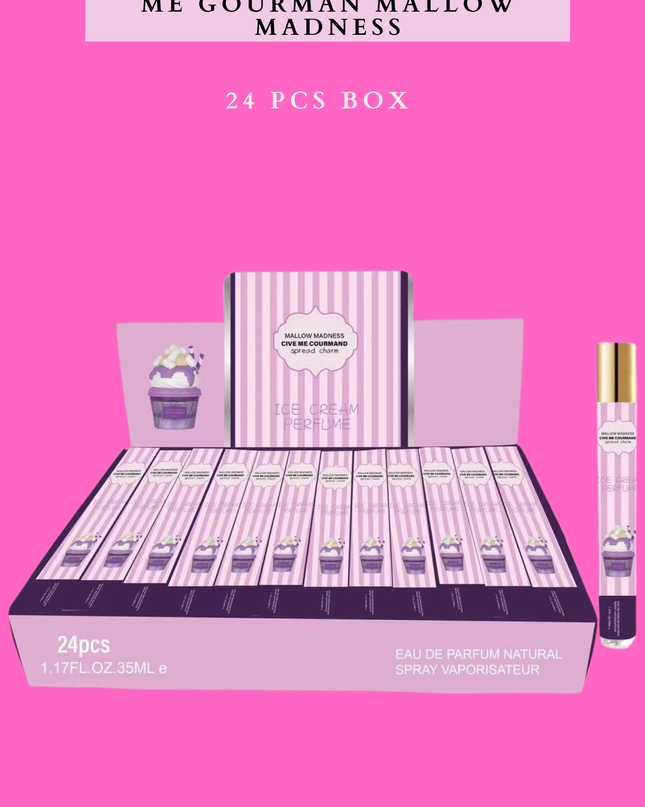 ICE CREAM PERFUME GIVE ME GOURMAN MALLOW MADNESS -24 PCS BOX