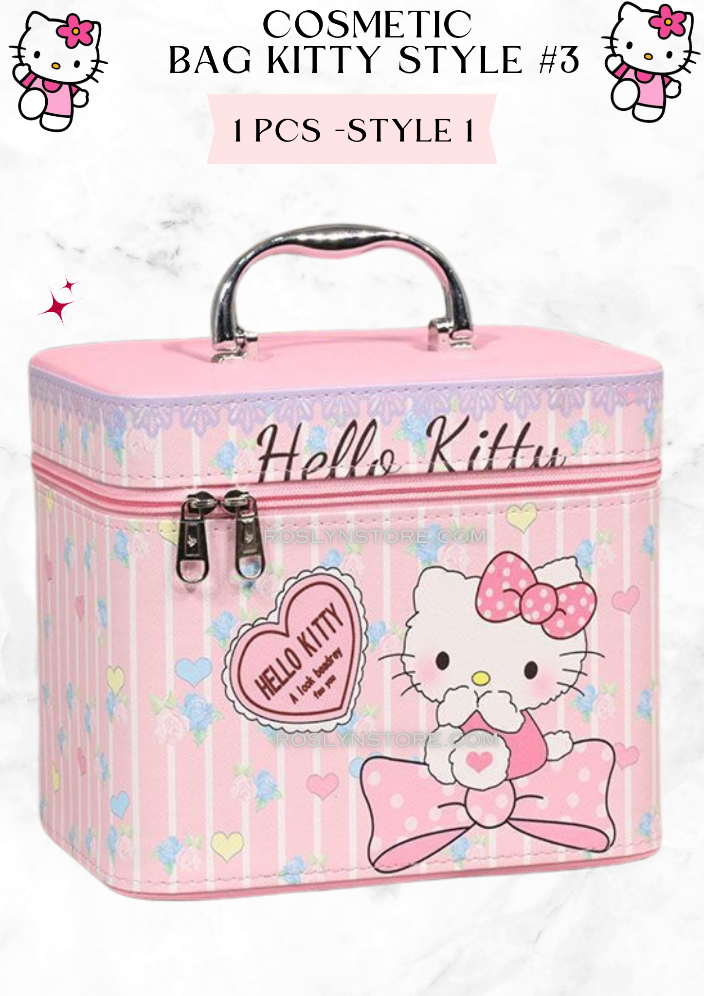 Cosmetic Bag - hello kitty - 1 pcs - style 3