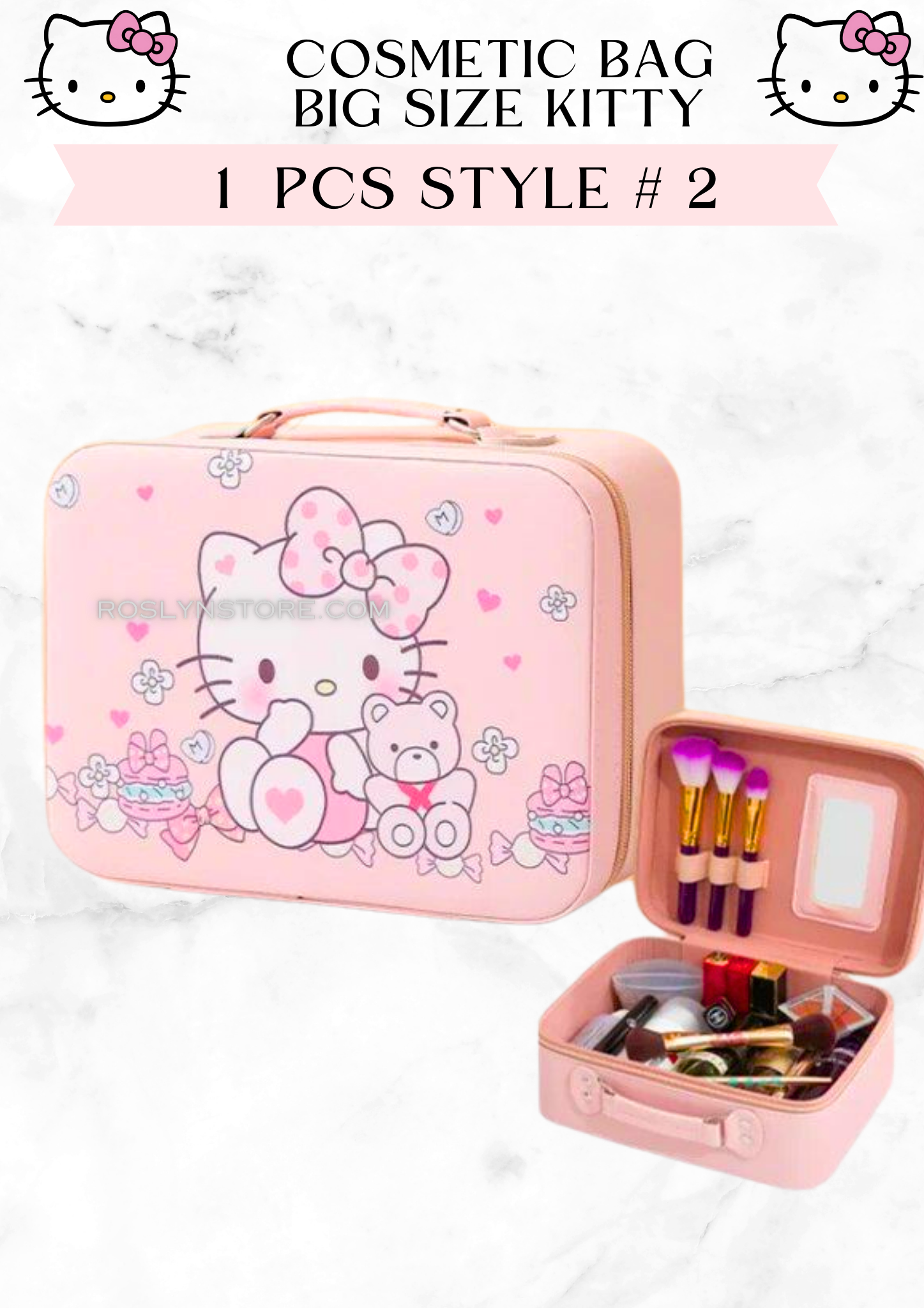 Cosmetic Bag - hello kitty - 1pcs