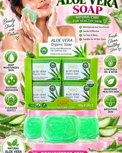 Soap- Aloe vera 12 Pcs box
