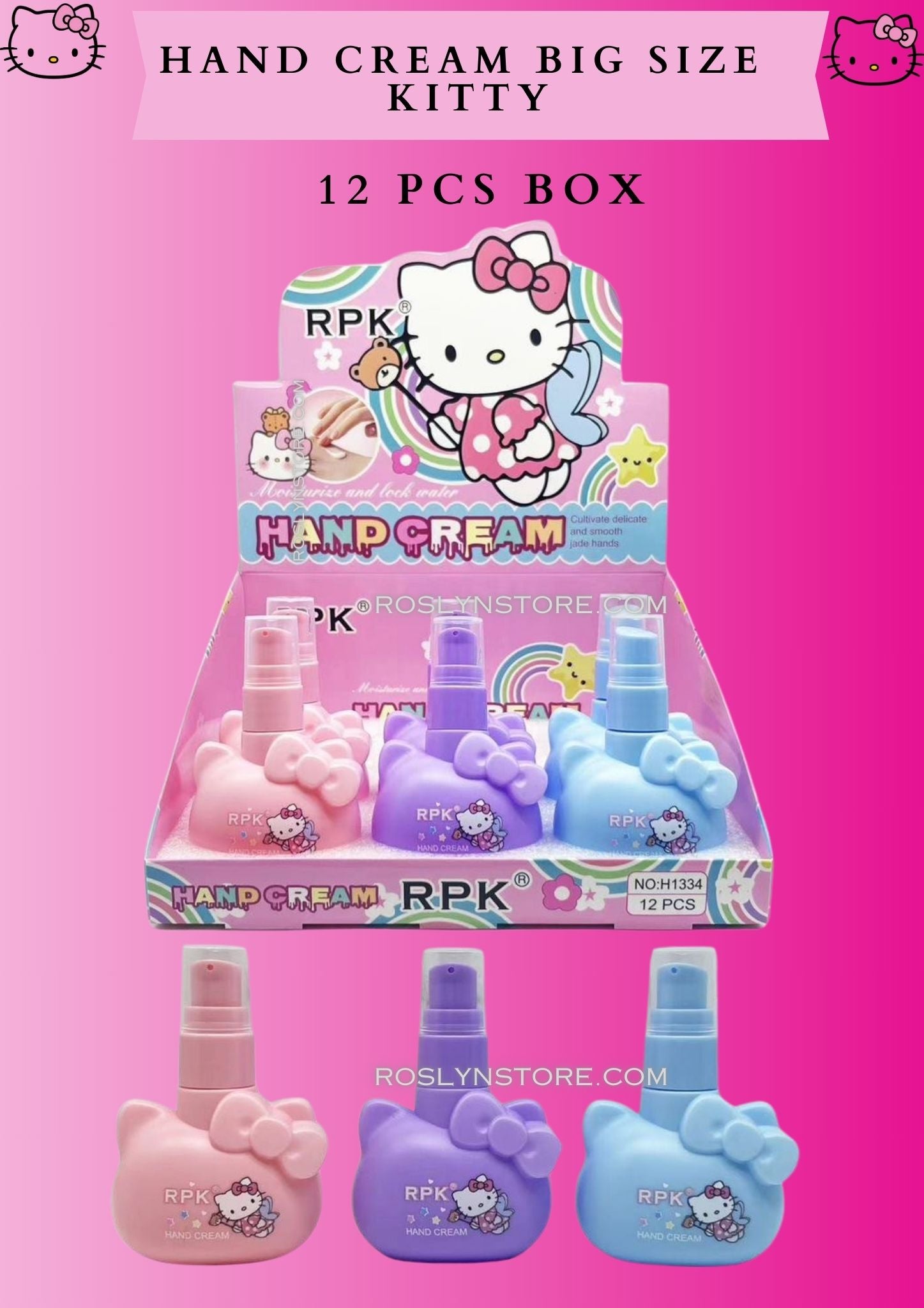 Kitty Hand cream  - 12 pcs box