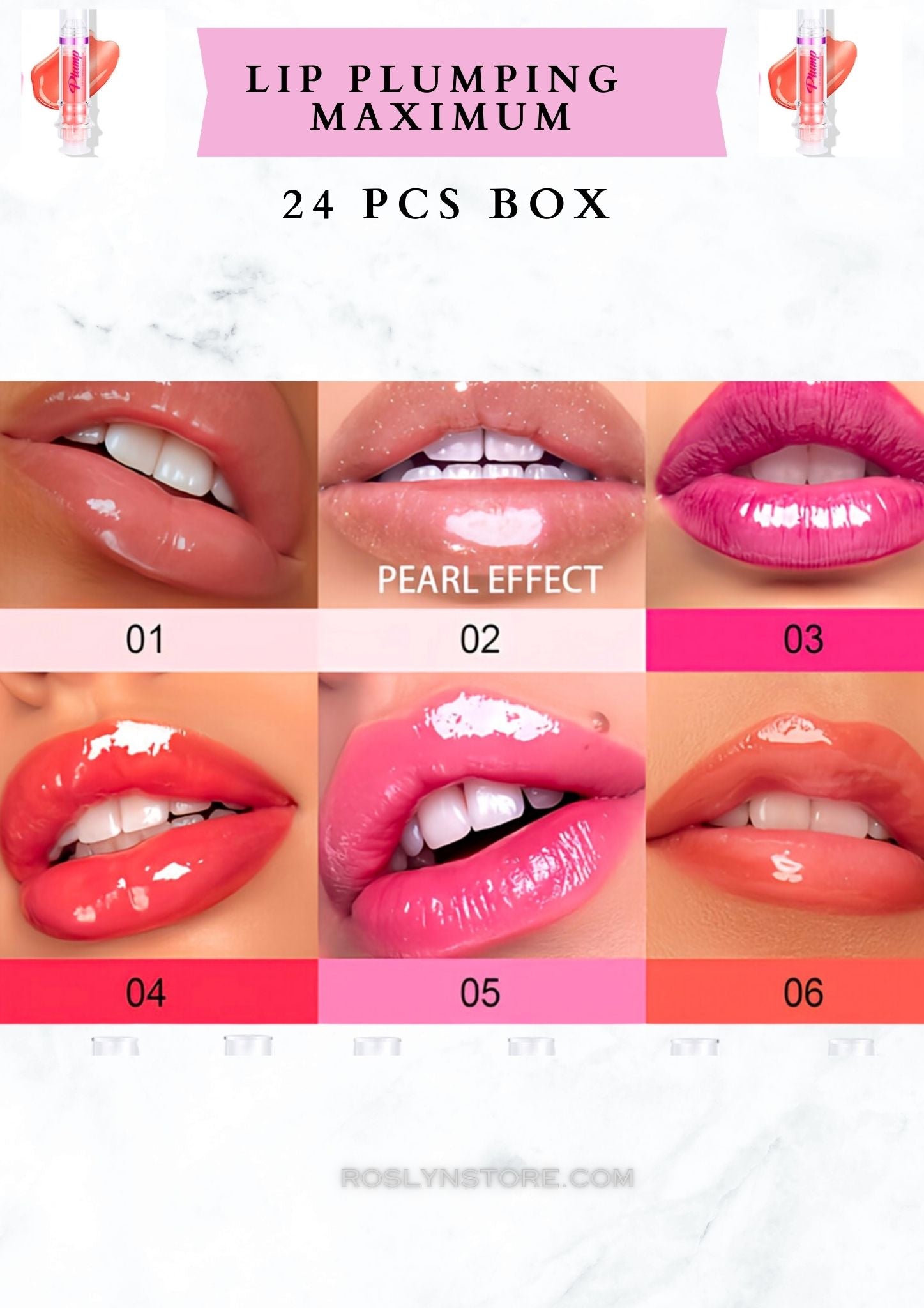 LIP PLUMPING MAXIMUM 24 PCS BOX