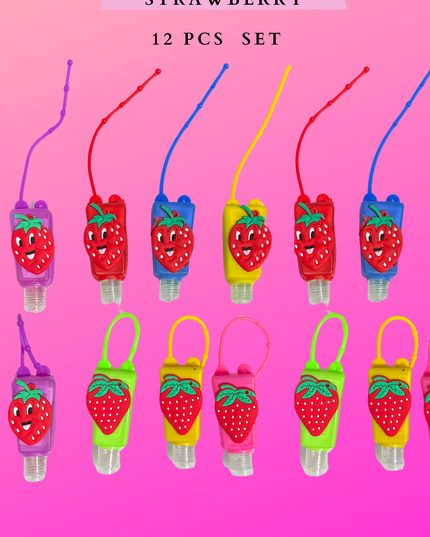 Hand sanitizer - Strawberry( 12 pcs set)