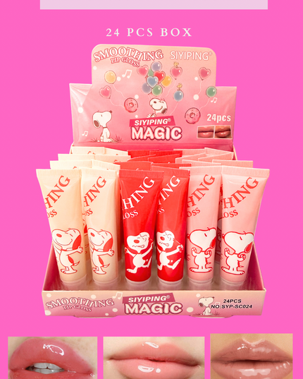 LIPGLOSS SNOPY #SC024 - 24 PCS BOX