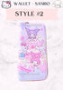 1 Random -SANRIO WALLET- receive any style 1 pcs