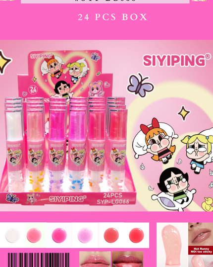 CRY BABY DOUBLE LIPGLOSS( #SYP LG066 )-24 PCS BOX
