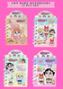 CRY BABY-  MINI NOTEBOOKS -12 PCS SET