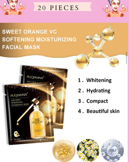 FACE MASK SET - 20 pieces set