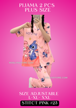 PIJAMAS KAWAII- TALLA PLUS- (2 pcs Pijama ) (M-L-Xxl )adjustable size1 Pijama $10 / buy 3 price is $8 per each Pijama - Adjustable size ( S- M-L)