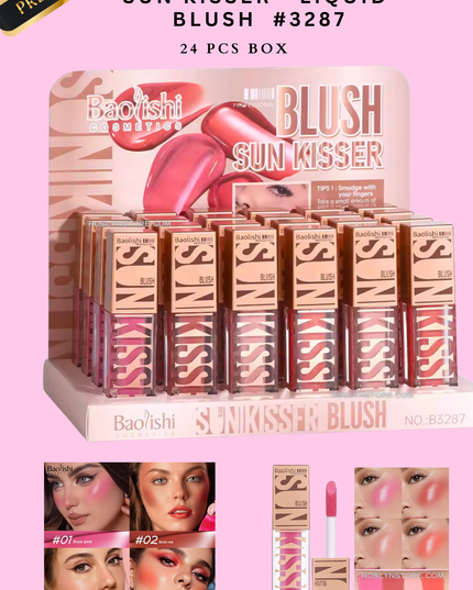 SUNKISSER LIQUID BLUSH - 24 pcs  (PREMIUM BRAND) - #3287