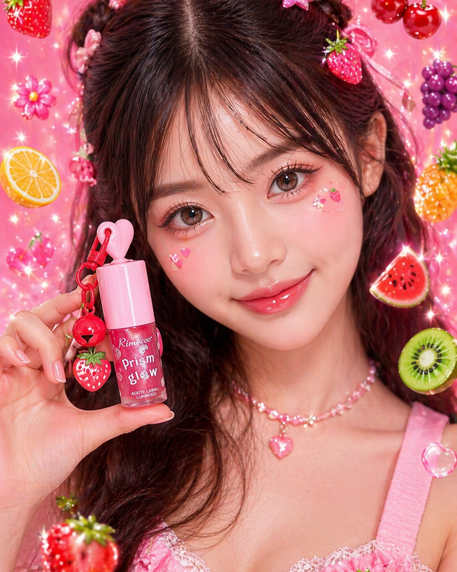 LIPGLOSS KEYCHAIN  Rimocoo -24 pcs box ( #R9151)