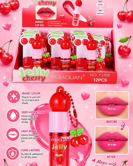 JELLY CHERRY YABAOLIAN 12 PCs box ( #Y3198)