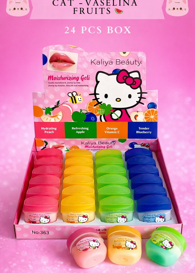 CAT - VASELINE FRUITS-  24 PCS BOX
