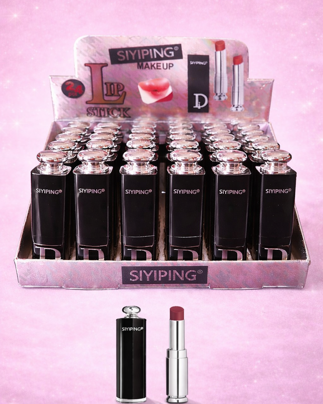 SIYIPING MAKEUP LIPSTICK DIO #LG167 - (24 PCS BOX)