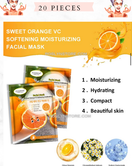 FACE MASK SET - 20 pieces